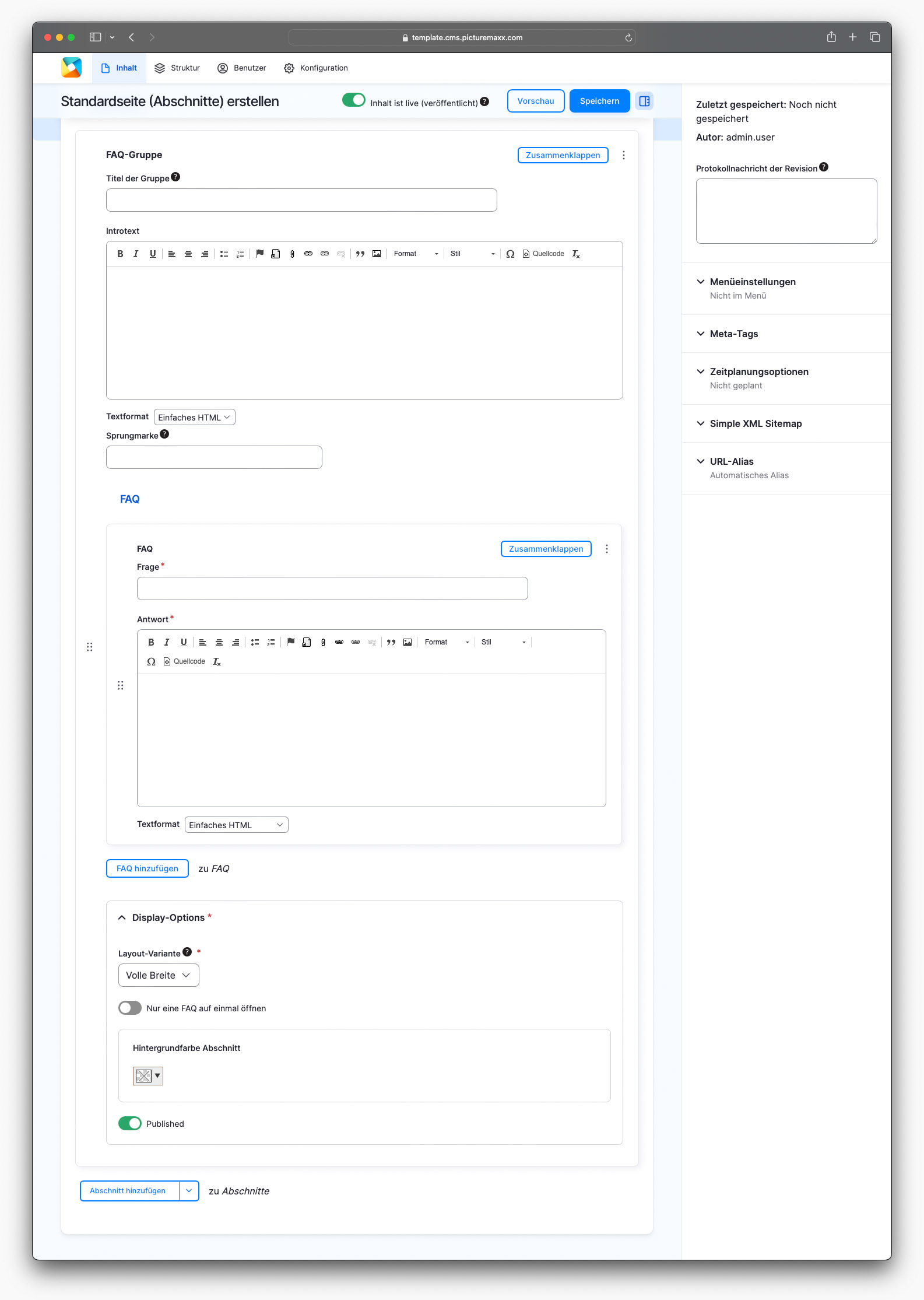 FAQ-Gruppe
