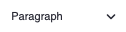 Screenshot of the 'paragraph' icon in the text editor of picturemaxx Drupal